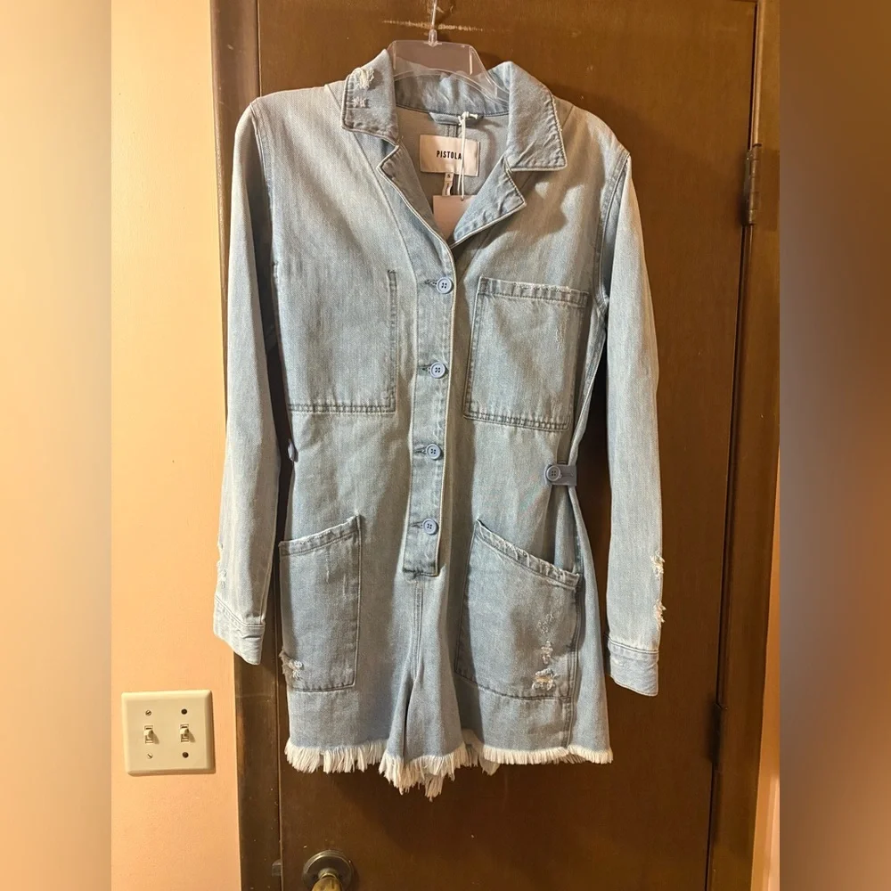 NWT Pistola Freda Romper in Salton Sea - Picture 2 of 9